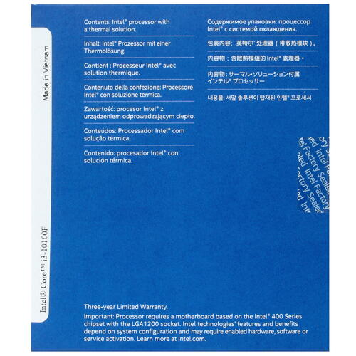 Intel Core i3-10100F Intel Core i3-10100F